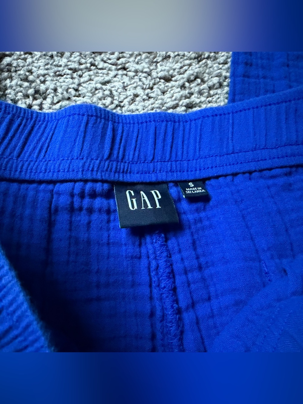 Gap Cotton Gauze Easy Barrel Pants - Picture 3 of 3